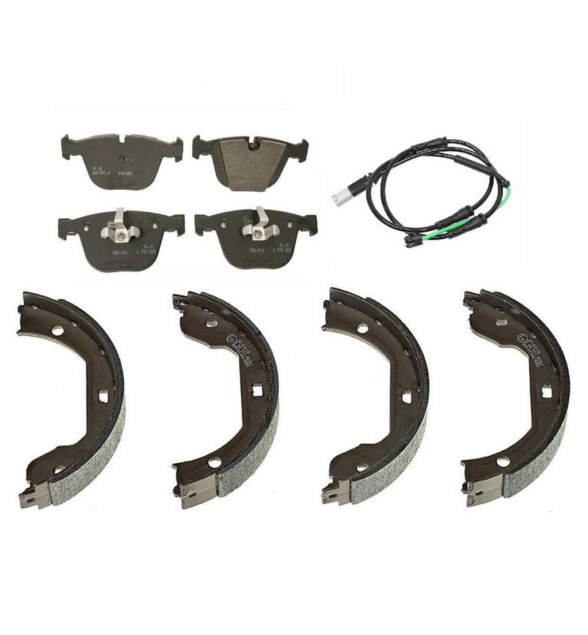 BMW Brakes Disc Kit - Pads Rear